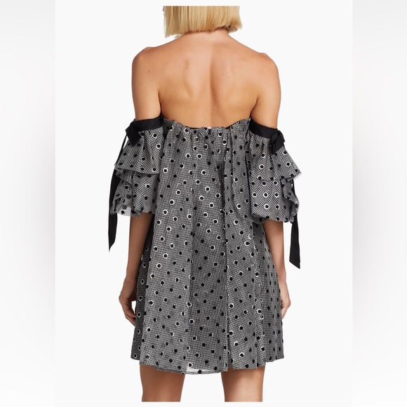 LELA ROSE POLKA DOT MINI DRESS - Picture 4 of 10